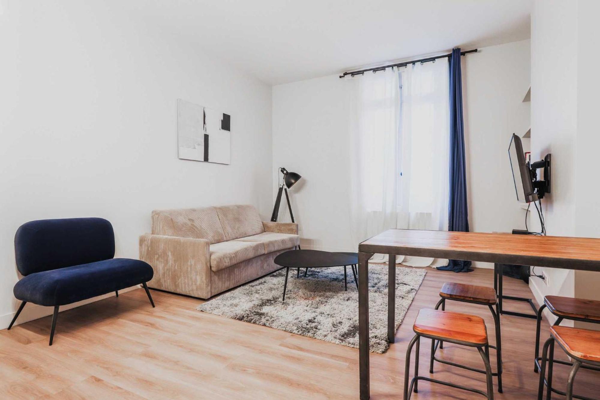 CMG Charmant appartement 1BR/4P - République / Temple París Exterior foto