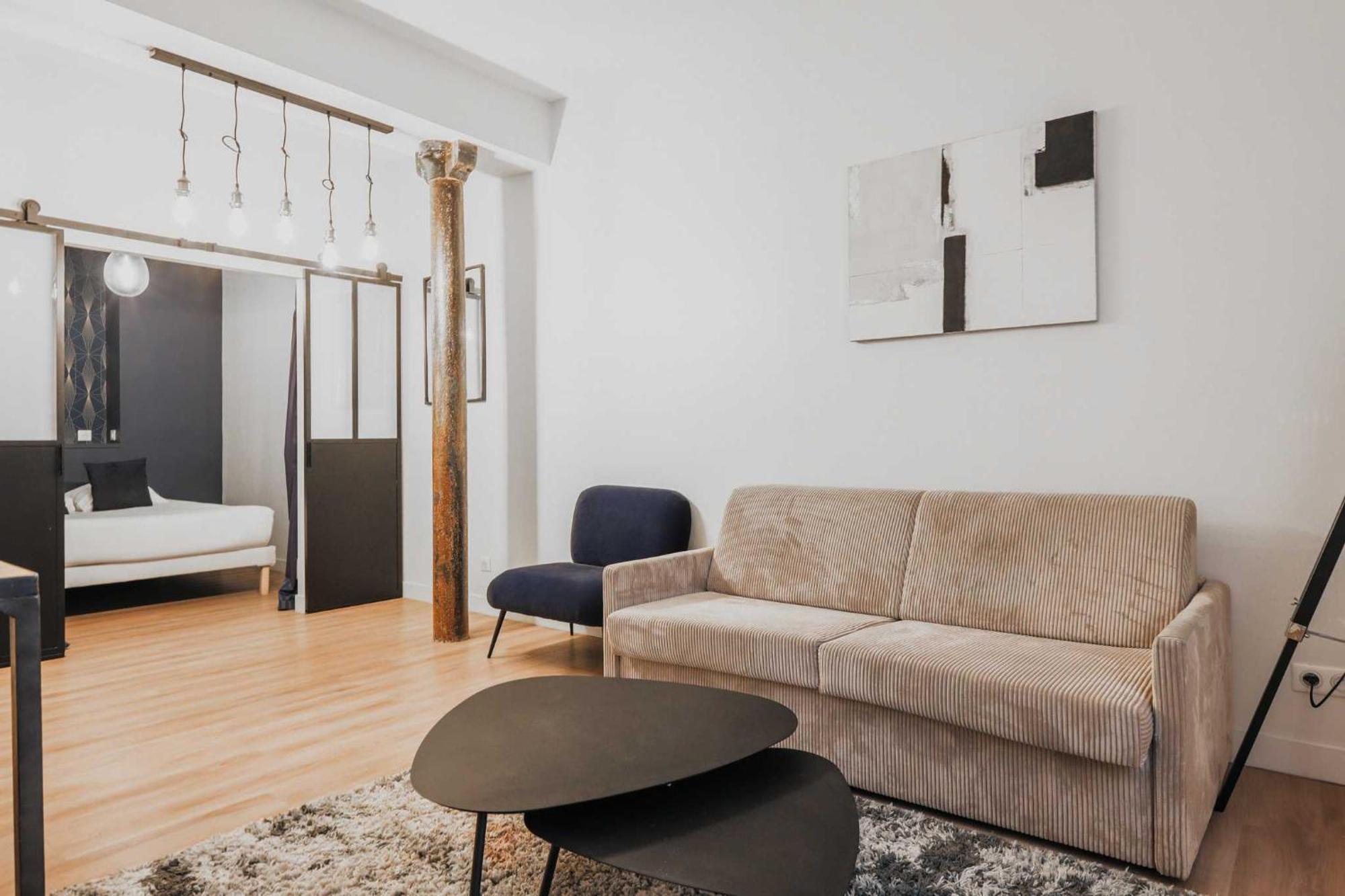CMG Charmant appartement 1BR/4P - République / Temple París Exterior foto