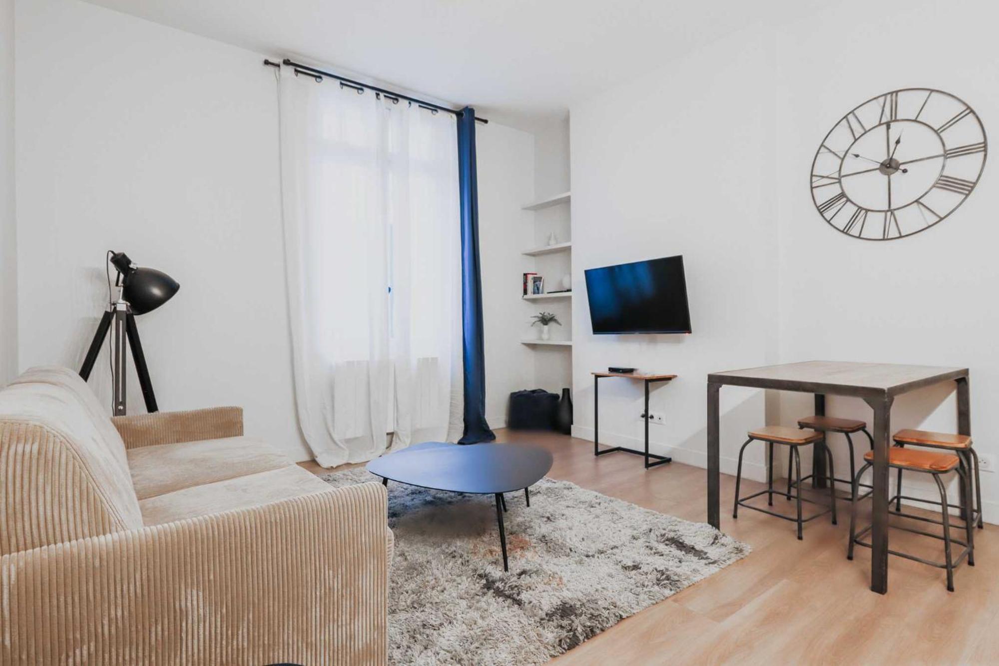CMG Charmant appartement 1BR/4P - République / Temple París Exterior foto